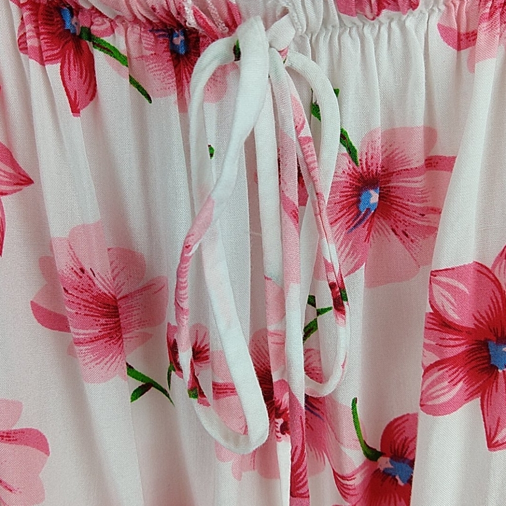 Bailey & Chloe Floral Off/On Shoulder SS Blouse M - Picture 3 of 8